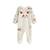 Pyjama bébé en velours gustin Beige 2 - vertbaudet enfant 