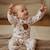 Pyjama bébé en velours chincha Ecru 6 - vertbaudet enfant 