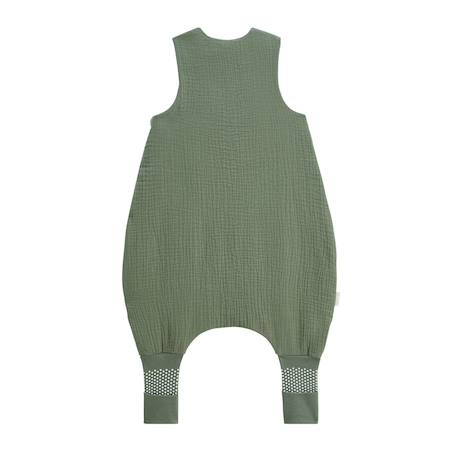 Turbulette d'été en gaze de coton avec pieds retroussables dumbea Kaki 3 - vertbaudet enfant 