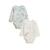 Lot de 2 bodies bébé manches longues dina Bleu 2 - vertbaudet enfant 