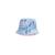 Bob bébé réversible en gaze de coton bella chica Bleu 2 - vertbaudet enfant 
