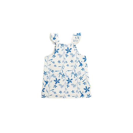 Robe bébé en jean écrue océan d'amour Ecru 3 - vertbaudet enfant 