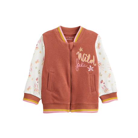 Veste teddy enfant fiesta Terracotta 2 - vertbaudet enfant 