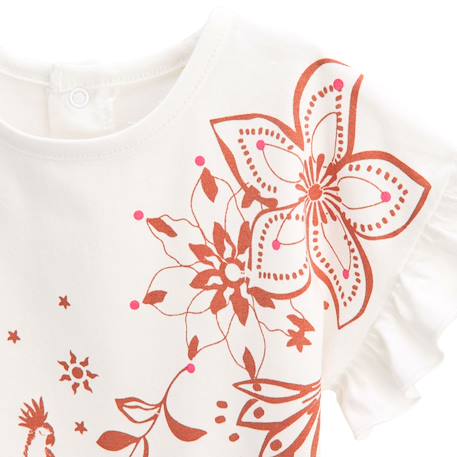T-shirt enfant fiesta Ecru 4 - vertbaudet enfant 