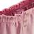 Pantalon bébé en velours côtelé céleste Rose 4 - vertbaudet enfant 