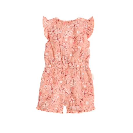Combishort bébé en gaze de coton santa giulia Orange 3 - vertbaudet enfant 