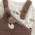 Ensemble salopette bébé en sherpa et t-shirt câlins Marron 4 - vertbaudet enfant 