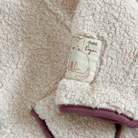 Veste bébé en sherpa matcha Rose 6 - vertbaudet enfant 