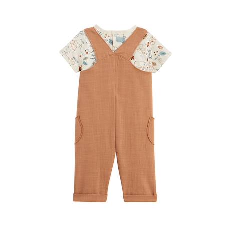 Ensemble salopette bébé et t-shirt kansas city Camel 3 - vertbaudet enfant 