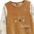Lot de 2 pyjamas bébé en velours constellation Camel 4 - vertbaudet enfant 
