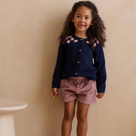 Gilet en tricot céleste Bleu 6 - vertbaudet enfant 