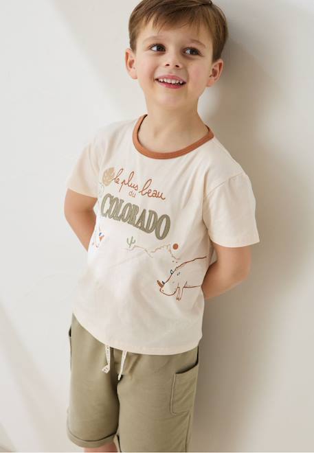 T-shirt enfant kansas city Sable 1 - vertbaudet enfant 