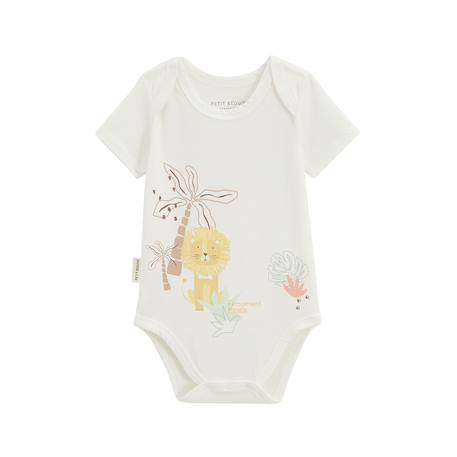 Lot de 2 bodies bébé manches courtes auguste Jaune 6 - vertbaudet enfant 