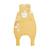 Turbulette tog 2 en gaze de coton avec pieds retroussables ciao milano Jaune 2 - vertbaudet enfant 