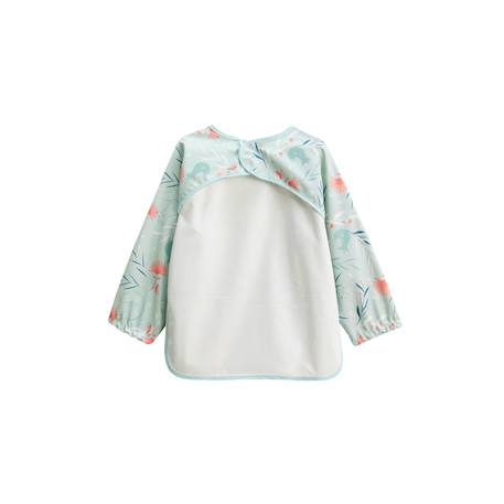 Bavoir tablier manches longues dina Bleu 3 - vertbaudet enfant 