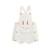 Salopette bébé en tricot hello baby Ecru 2 - vertbaudet enfant 