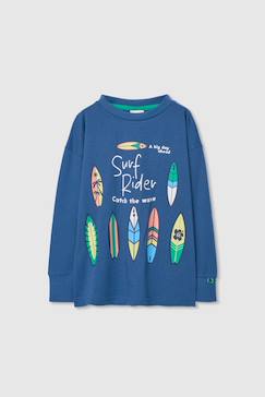 Garçon-T-shirt, polo, sous-pull-T-shirt-T-shirt enfant en coton à manches longues  coton