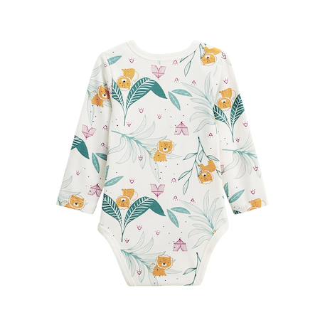 Lot de 2 bodies bébé manches longues charly Camel 4 - vertbaudet enfant 