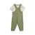 Ensemble salopette bébé et t-shirt gabin Vert 3 - vertbaudet enfant 