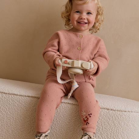 Gilet en tricot manouk Rose 5 - vertbaudet enfant 