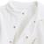 Pyjama bébé en velours ouverture croisée perle Ecru 5 - vertbaudet enfant 