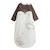 Gigoteuse d'hiver en velours avec manches amovibles cracotte Marron 2 - vertbaudet enfant 