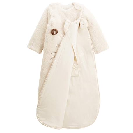 Gigoteuse d'hiver en sherpa avec manches amovibles cracotte Beige 4 - vertbaudet enfant 