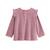 Pyjama enfant 2 pièces en velours rose louisa Rose 4 - vertbaudet enfant 