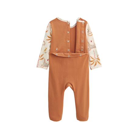 Pyjama bébé tango Marron 5 - vertbaudet enfant 