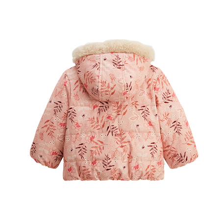 Doudoune réversible imperméable avec capuche manouk Rose 6 - vertbaudet enfant 