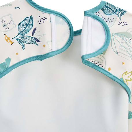 Lot de 2 bavoirs tablier manches longues oscar Ecru 6 - vertbaudet enfant 