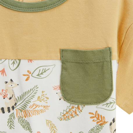 Lot de 2 t-shirts enfant gabin Vert 3 - vertbaudet enfant 