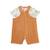 Ensemble salopette bébé et t-shirt en éponge mio Camel 3 - vertbaudet enfant 