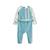 Pyjama bébé en velours oscar Bleu 5 - vertbaudet enfant 