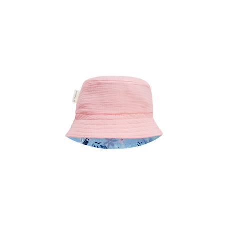 Bob bébé réversible en gaze de coton bella chica Bleu 3 - vertbaudet enfant 