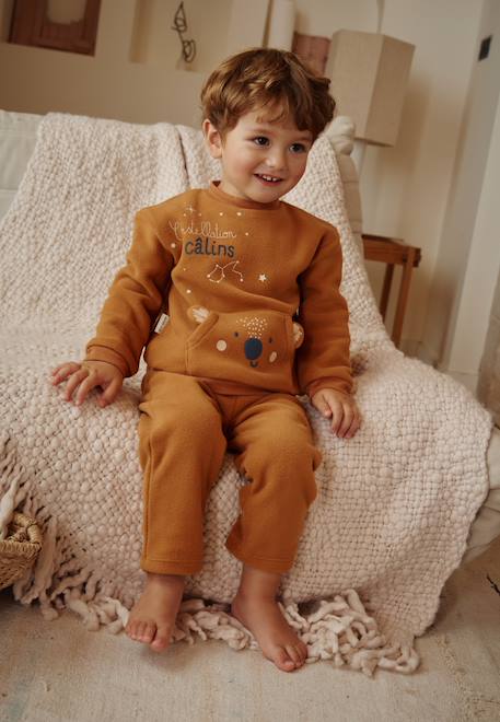Garçon-Pyjama enfant 2 pièces en polaire constellation