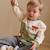 Ensemble enfant sweat et pantalon en molleton gustin Beige 6 - vertbaudet enfant 