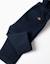 Pantalon en sergé avec bretelles Bleu foncé 4 - vertbaudet enfant 