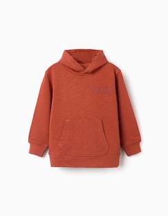 -Sweat en coton à capuche et imprimé lanzarote