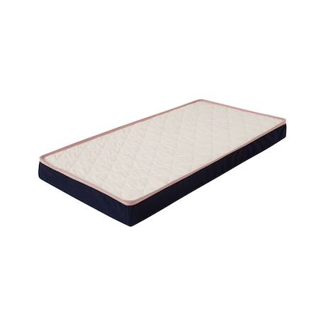 Babysom - matelas bébé - réversible été/hiver - sans traitement chimique - certifié oeko-tex - fabrication française Blanc 4 - vertbaudet enfant 