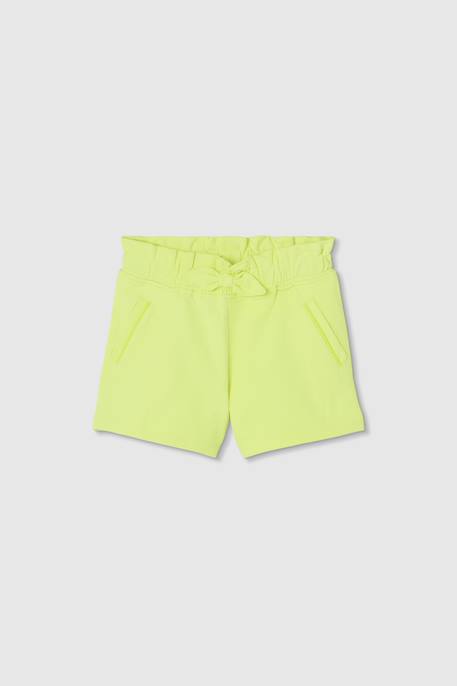 Short en molleton fille Vert 1 - vertbaudet enfant 