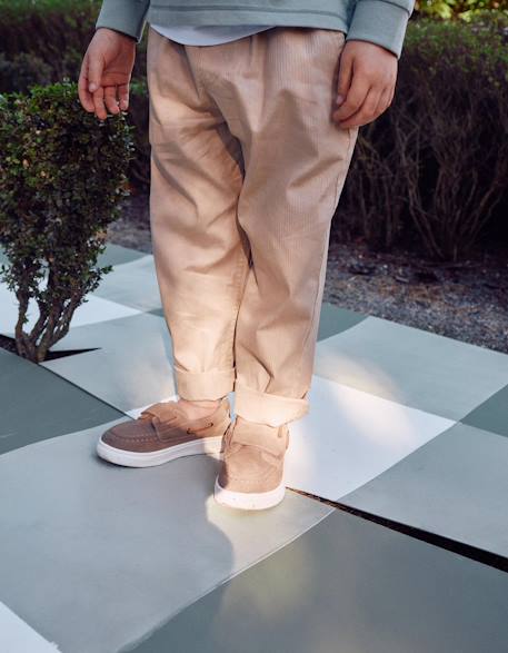 Garçon-Pantalon baggy en coton facile à enfiler b&s