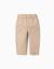 Pantalon baggy en coton facile à enfiler b&s Beige 1 - vertbaudet enfant 