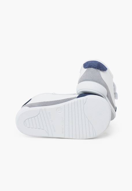 Baskets barefoot combinées Blanc et marine+Blanc et rose 3 - vertbaudet enfant 