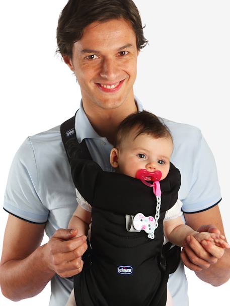 Porte-bébé ergonomique CHICCO Easyfit dark beige+noir+oxford 6 - vertbaudet enfant 