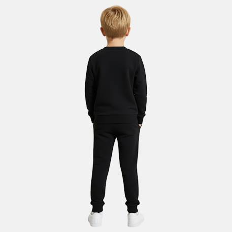 Ensemble sweat et pantalon jogging garçon à imprimé Noir 2 - vertbaudet enfant 
