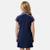 Robe  fille  style polo manches courtes Marine+Rose+Rose clair 2 - vertbaudet enfant 