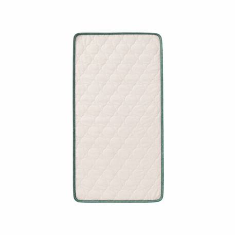 Babysom - matelas bébé 60x120 cm - réversible été/hiver - soutien ferme - sans traitement chimique - certifié oeko-tex - vert Blanc 3 - vertbaudet enfant 