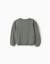 Pull en maille ajourée de coton b&s Vert clair 2 - vertbaudet enfant 