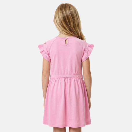 Robe fille manches courtes Fushia+Rose+Saumon 5 - vertbaudet enfant 